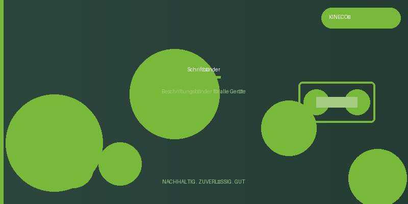 Beschriftungsbänder kompatibel für alle Geräte – KINECO
